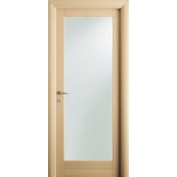 Porta in legno listellare...